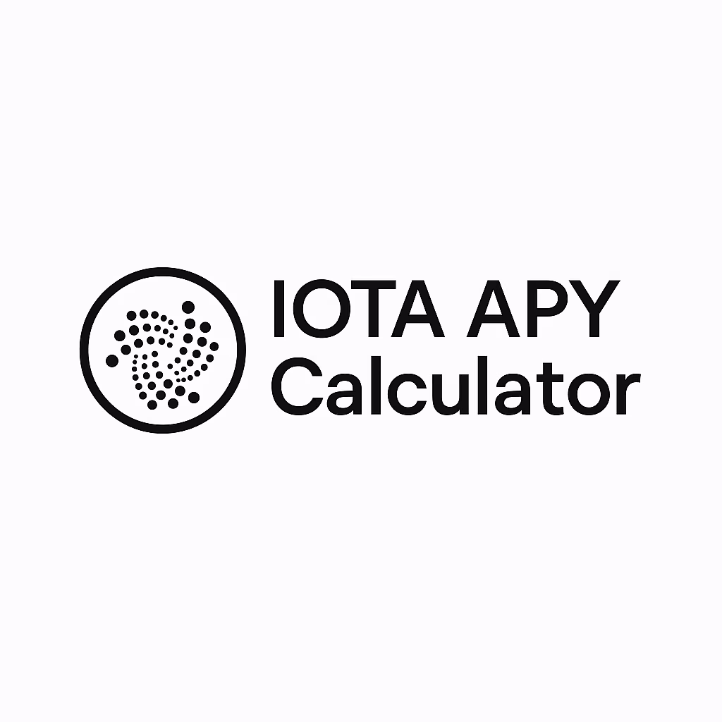 IOTA Staking APY Calculator Logo